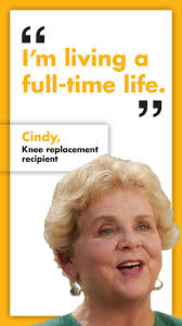 From gardening to grandparenting, every aspect of Cindy's life before her  knee replacement surgery was impacted by her knee pain. , Learn more about  her story and other knee replacement patient ...