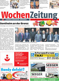 Wochenzeitung Heidenheim Kw 41 19 By Wochenzeitung Sonntagszeitung Issuu