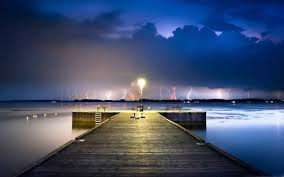 Long Exposure Night Photo Macbook Air Wallpaper Download Allmacwallpaper