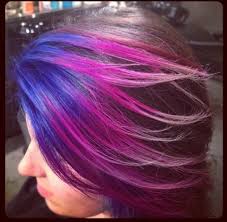 Blue Purple Ombre Hair Hair Thick Hair Styles Purple Ombre Hair