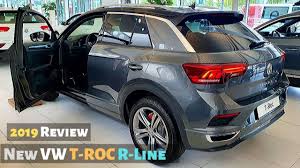 New Vw T Roc R Line 2019 Review Interior Exterior Youtube