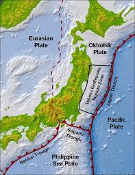The hypocenter is below the earth's surface where the earthquake begins. Japan S Tectonic Setting Illustrating The Three Subduction Zones Download Scientific Diagram