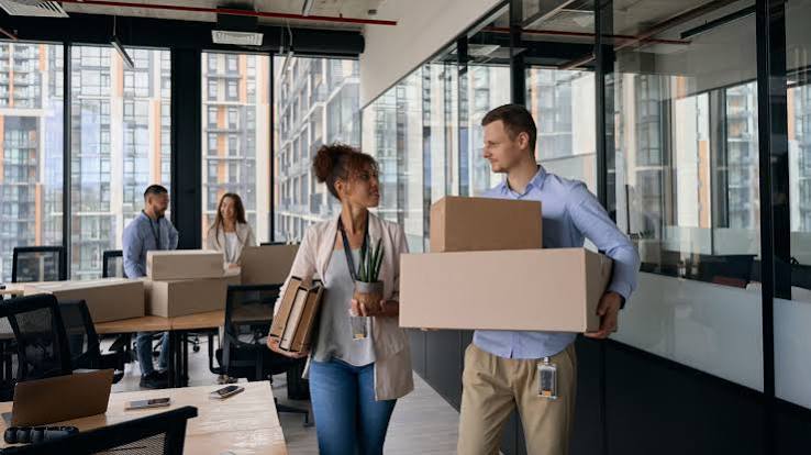 Modern office workspace after business relocation Mauritius