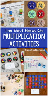 Hands On Multiplication Activities Frugal Fun For Boys And Girls In 2020 Multiplication Activities Teaching Multiplication Multiplication