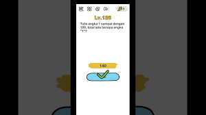 Buat persamaan ini menjadi benar. Brainout Level 126 Tulis Angka 1 Sampai Dengan 199 Total Ada Berapa Angka 1 Youtube