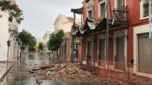 It was merely a temblor, such as anyone would expect to feel occasionally with six smoking volcanic cones in view. Puerto Rico Earthquake 5 5 Temblor Causes Damage In City Of Ponce Cnn