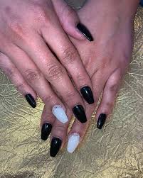 See more ideas about nails, manicure, painted acrylic nails. 60 Breathtaking Black White Nail Designs For Glamour Girls