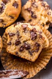 Chocolate Chip Muffins Baker By Nature Chocolate Chip Muffins Baking Cookie Recipes