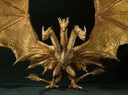 Monsterarts mothra (2019) & rodan (2019) set godzilla: Godzilla King Of The Monsters S H Monsterarts King Ghidorah Special Color Version
