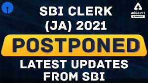Sbi clerk preliminary exam will be held tentatively in june 2021 & sbi clerk mains in july 2021. Sbi Clerk Ja 2021 Postponed Latest Updates From Sbiclerkexamdate Adda247 Youtube