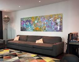 Designart inc currently manufactures several different product lines for the home décor industry. Long Original Abstract Art Painting Called Distal Margins Multi Coloured Art