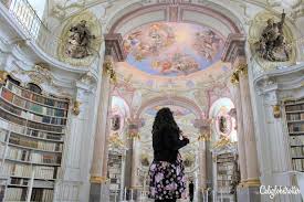 It was designed by the viennese architect johann huber. A Real Life Fairy Tale Library At Admont Abbey Exploring Our World