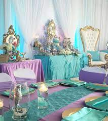 Mermaids Baby Shower Party Ideas Photo 12 Of 20 Mermaid Baby Shower Theme Mermaid Baby Shower Decorations Mermaid Baby Showers