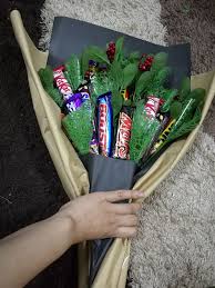 The persada laman rasmi gubahan bunga: Diy Chocolate Bouquet