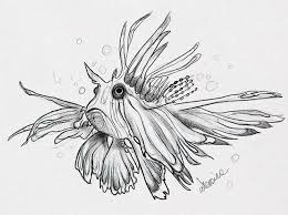 Due to the current circumstances all body art faci. Lionfish Fish Fishtattoo Lionfish Polishgirl Poland Polishtattoo Inspiration Art Artistic Draw Drawing Ink Inkedgirl Inked Lion Fish Drawings Art