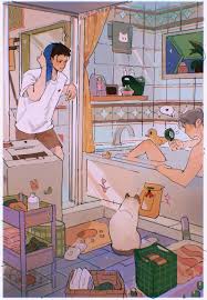 liyuliyuzhou, ace attorney, miles edgeworth, phoenix wright, 2boys - Anime  R34