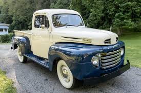 Image result for Brockway Light Blue 1948 Truck