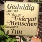 Edles Spruchschild Eine Grossartige Ganzjahreszier Im Garten Gewolbte Ausfuhrung In Grundfarbe Beige Spruche Garten Gartenspruche Spruche