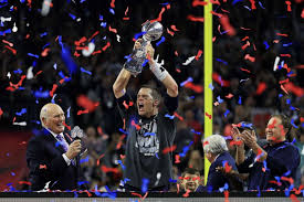 Now that he's running for president he sent me a hat and he gave it to rkk patriots owner robert kraft weeks ago, brady explained, according to abc news. With Another Super Bowl Win Here S Why Tom Brady And The Patriots Can T Escape Donald Trump Abc News