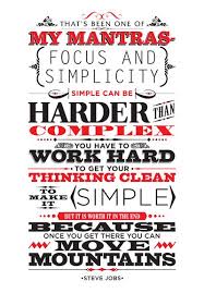 Pin By Heather Krueger On Inspiration Simplicity Quotes Job Quotes Steve Jobs Quotes