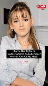 Phoebe-Rae Taylor was ‘hysterical’ when she found out Jennifer Aniston had  signed