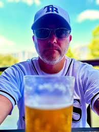 Today is Chris's first Yankees game. He's unfortunately a Rays fan 😐 He's  done with the Rangers who cant win. After last night's win for the Yankees.  They better take it again.