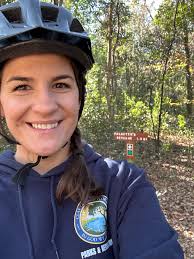 Happy selfie day! Here is one of our favorite selfies taken during one of  our monthly bike rides at 📍Black Creek Bike trail! 🚲 Join us for the next  one
