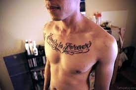 For men chest tattoos are a way to say the unspoken and to depict their masculinity. 35 Great Ambigram Tattoos On Chest