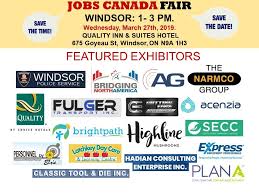 List Of Hiring Companies For Windsor Job Fair March 27th 2019 1 3pm At The Qualityinn Suites Free Admission Hu Job Fair Marketing Jobs Looking For A Job