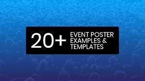 Download customizable attendance sheet templates for excel, pdf, and word. 20 Attention Grabbing Event Poster Templates Backgrounds Design Tips Venngage