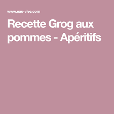 Recette Grog Aux Pommes Aperitifs Recette Grog Grog Magasin Bio