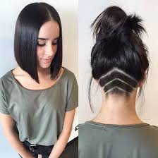 gorgeous dark blunt long bob hair by hairbyrubymay ucfeed undercut long hair undercut hairstyles women short hair styles