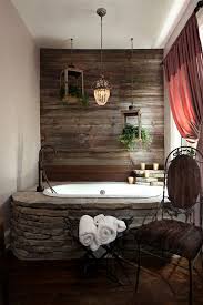 Use stone, recycled wood, white textures, rocks that exude nature and life. 23 Natural Bathroom Decorating Pictures