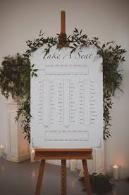 Seating Charts Escort Cards