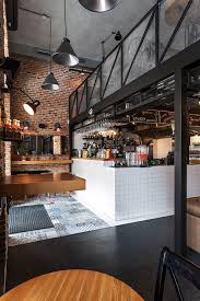 True Burger Bar Kiev Ukraine By Anya Garienchick Via Behancehttp Www Livingandfriends De Industrial Cafe Industrial Restaurant Cafe Decor