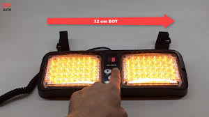 Sari Cakar Led Lamba Guneslige Takilabilir Fsmauto Youtube