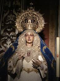 Îți doresc triluri de iubire și serenade sub fereastră, dispoziție minunată indiferent de timpul de afară! Basilica De La Macarena Images Of Mary Our Lady Of Sorrows Blessed Mother Mary