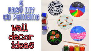 Check spelling or type a new query. 5 Easy Cd Painting For Beginners Ll Cd Diy Ll Wall Decor Idea Ll Youtube