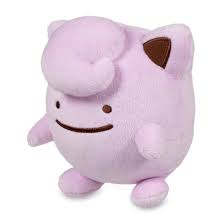 Image For Ditto As Jigglypuff Poke Plush Standard 5 In From Pokemon Center Toddler Dolls Jigglypuff Kids Toys
