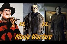 Freddy Krueger Vs Jason Vs Michael Myers Vs Chucky Movie Warfare Freddy Krueger Vs Jason Voorhees Vs Michael Myers Freddy Krueger Michael Myers Jason Voorhees