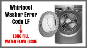 How to clean whirlpool cabrio washer. Whirlpool Washer Error Code Lf Long Fill