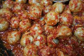 Taste of home membagikan resep bakso ayam pedas panggang yang bisa jadi 24 butir bakso. Resep Bakso Mercon Pedas Yang Bikin Ketagihan