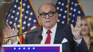 Giuliani at yankee stadium on monday. Judge To Appoint Special Master In Rudy Giuliani Case Wgrz Com