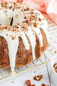 The cream cheese buttercream frosting is quick you can follow her on instagram @meanttobeeaten. Carrot Bundt Cake Recipe Shugary Sweets