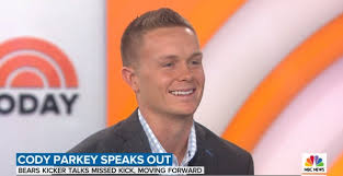 Cody Parkey gets criticized for TODAY Show appearance