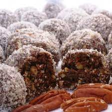 Leftover Fruit Cake Recipes Rum Balls Food Balls Recipe