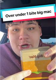 OVER UNDER 1 bite whole Big Mac #fyp #mukbang #foodtiktok #foodtok  #viralvideo #foodreview #eatwithme #asmr #asmrvideo #asmrfood #foodlover  #viralvideos #fypシ #foodporn #over #under #challenges
