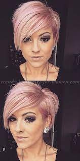 Short Hairstyles With Long Ban Chic Short Hair Asymmetrical Haircut Short Hair Styles For Round Faces