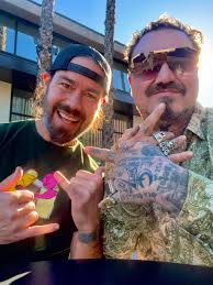 Breakfast date!😁❤️💪📸: @ladyboner69 📸: @bam__margera #chrispontius  #pontius #partyboy @jackass #jackass #wildboyz