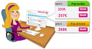 You simply pay the hotel when you arrive or check out. Hotelopia Payment Directly At The Hotel